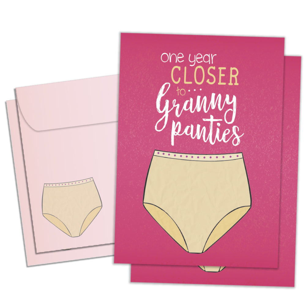 Granny Panties Birthday Pack 2 Pack – Tree-Free Greetings