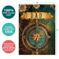 Load image into Gallery viewer, Compass Dad Birthday
