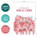 Load image into Gallery viewer, Hogs and Kisses 12 Pack Notecards
