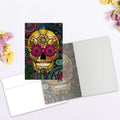 Load image into Gallery viewer, Sugar Skull Paisley Boxed 12 Pack Notecards
