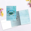 Load image into Gallery viewer, Blue Crab Boxed 12 Pack Notecards
