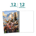 Load image into Gallery viewer, Two Moose Selfie 12 Pack Notecards
