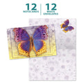 Load image into Gallery viewer, Butterfly #3 Boxed 12 Pack Notecards
