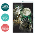 Load image into Gallery viewer, Three Wolf Moon 12 Pack Notecards
