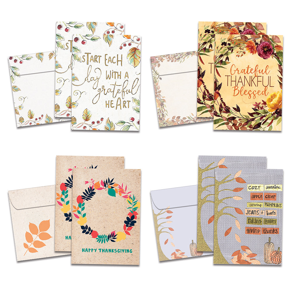 Fall Themed Friendship Thanksgiving 8 Pack