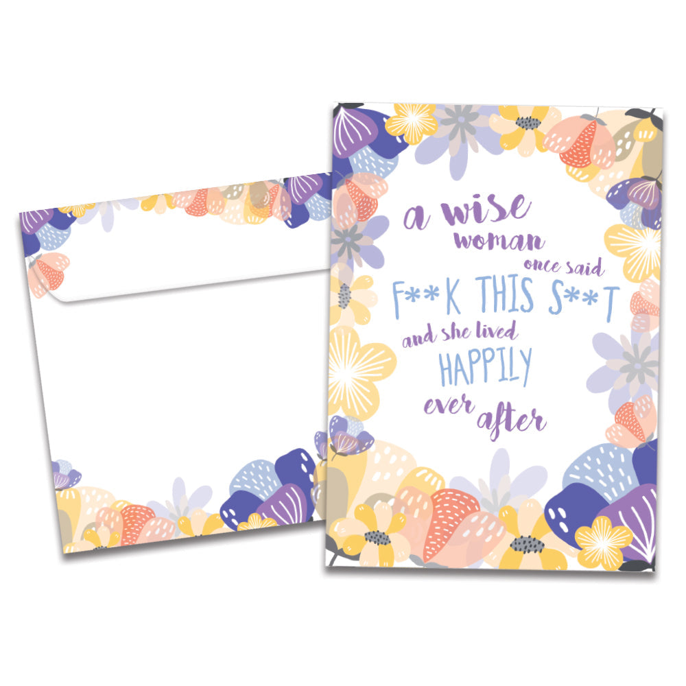 Wise Woman Single Card