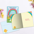 Load image into Gallery viewer, Rainbow Bunnies Single Card
