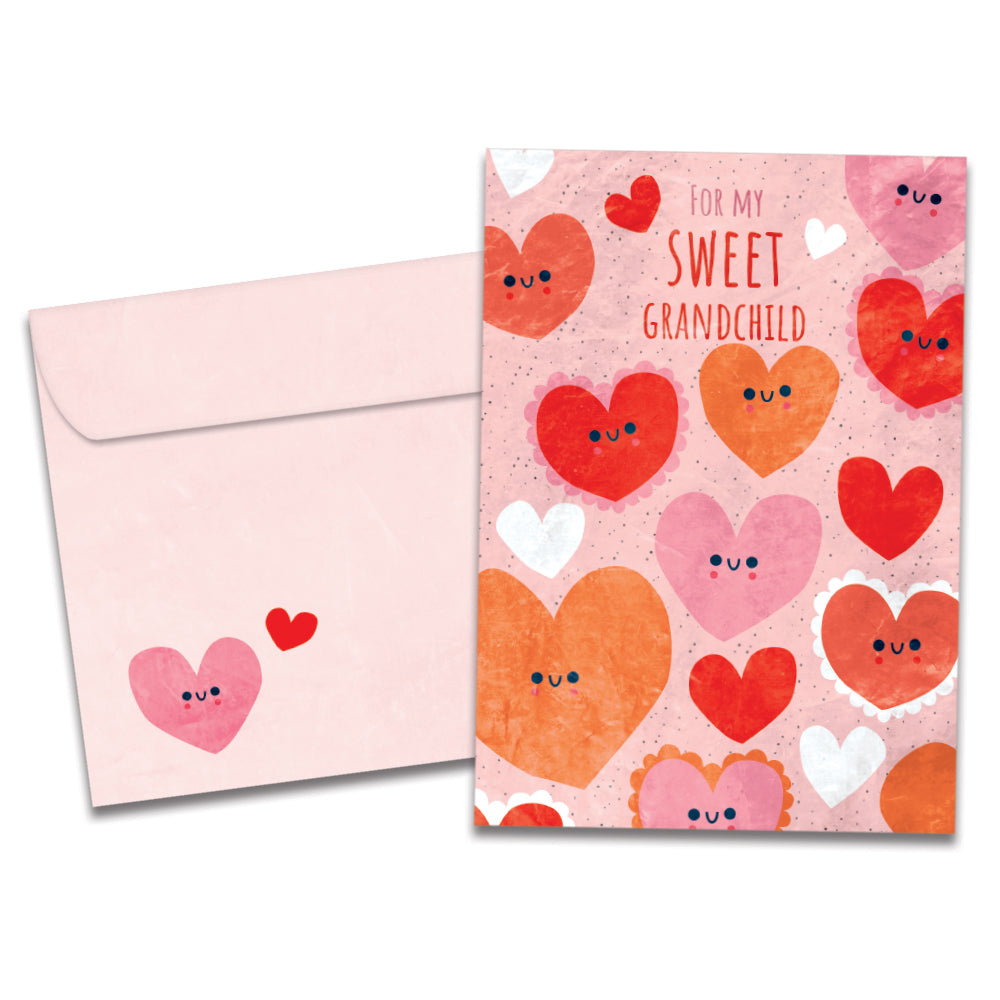 Happy Hearts Single Card