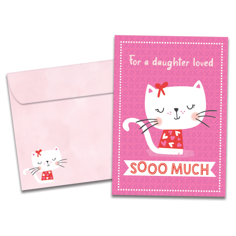 Love You Cat Single Card