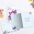 Load image into Gallery viewer, Pink Floral Star Single Card
