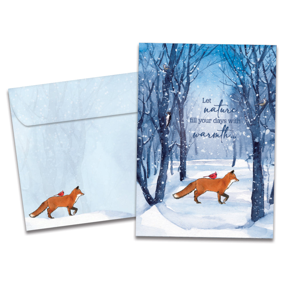 Togetherness Fox Single Card