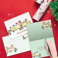 Load image into Gallery viewer, Bird Togetherness Single Card
