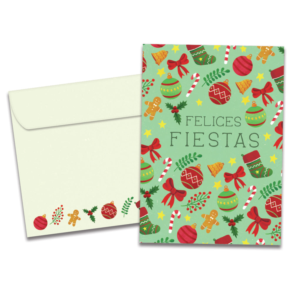 Fiestas Pattern Single Card