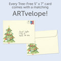 Load image into Gallery viewer, Navidad Tree Single Card
