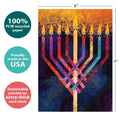 Load image into Gallery viewer, Menorah Glow Single Card
