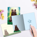 Load image into Gallery viewer, Peaceful Bear Single Card
