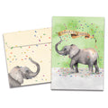 Load image into Gallery viewer, Confetti Elephant Single Card
