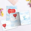 Load image into Gallery viewer, Heart Air Balloon Single Card
