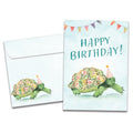 Load image into Gallery viewer, Flower Turtle Single Card
