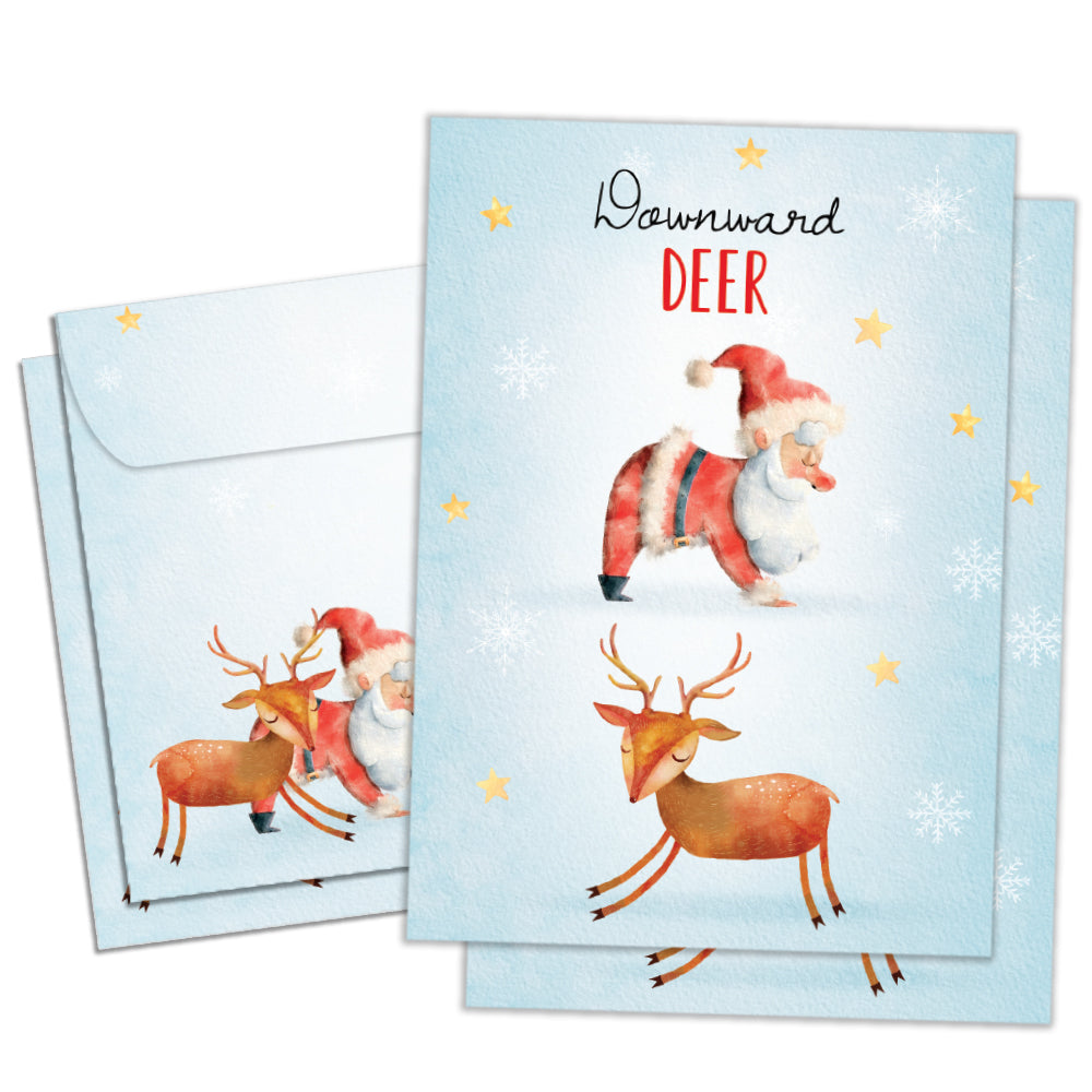 Downward Deer 2 Card Pack