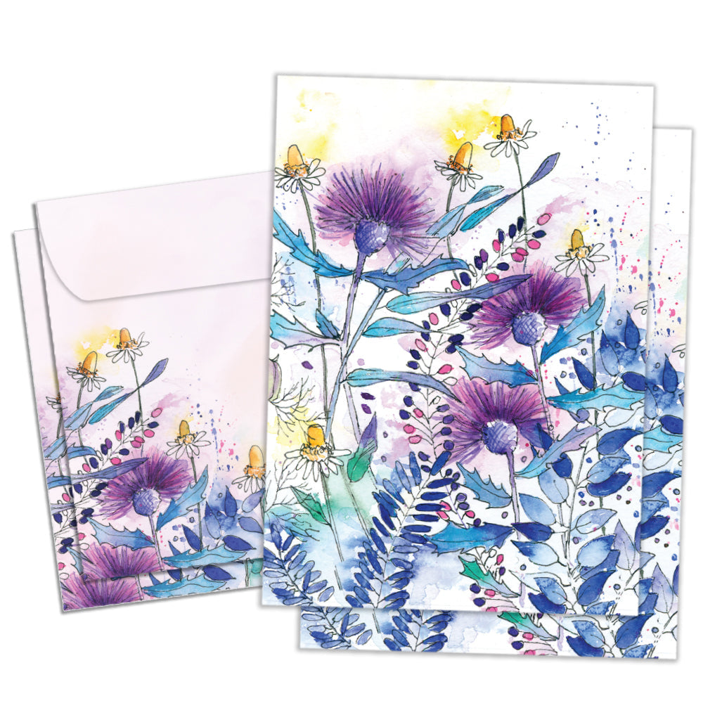 Purple Flowers 2 Pack