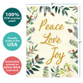 Load image into Gallery viewer, Peace Joy Watercolor
