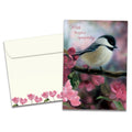 Load image into Gallery viewer, The cover of Tree-Free&#39;s Peace And Comfort card, along with its matching envelope.
