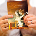 Load image into Gallery viewer, Lifestyle image(s) featuring Tree-Free’s Cat Titanic card
