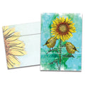 Load image into Gallery viewer, The cover of Tree-Free&#39;s Happy Happy card, along with its matching envelope.
