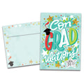 Load image into Gallery viewer, The cover of Tree-Free&#39;s Proud of You card, along with its matching envelope.
