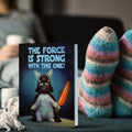 Load image into Gallery viewer, Lifestyle image(s) featuring Tree-Free’s Force Is Strong card
