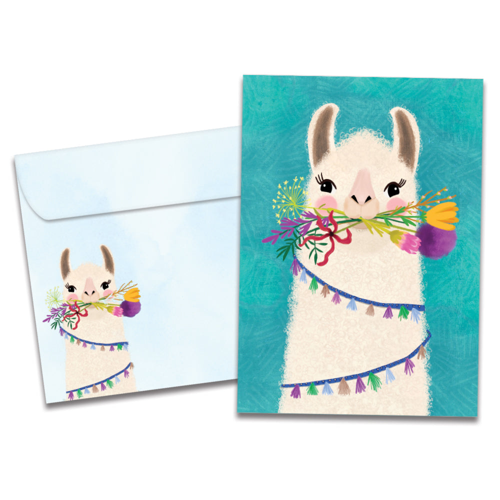 Amazing Llama Greeting Card – Tree-Free Greetings