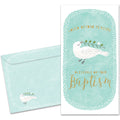 Load image into Gallery viewer, The cover of Tree-Free&#39;s Loved Beyond Measure card, along with its matching envelope.
