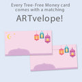 Load image into Gallery viewer, Sweet Lanterns Single Money Holder Card
