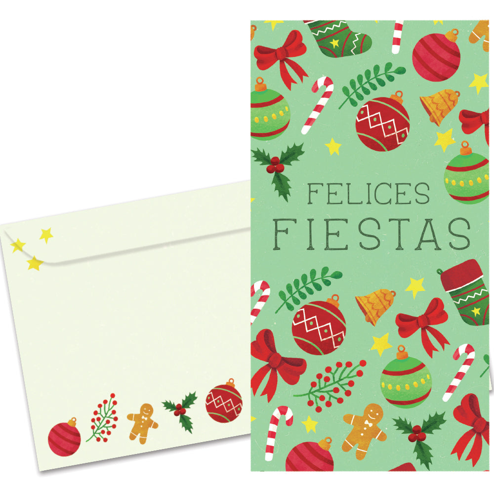 Fiestas Pattern Single Money Holder Card