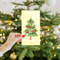 Load image into Gallery viewer, Navidad Tree Single Money Holder Card
