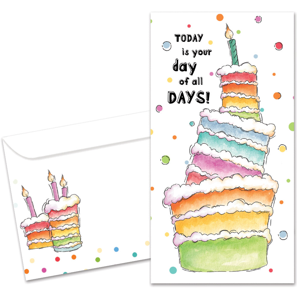 Cake Today Single Money Holder Card