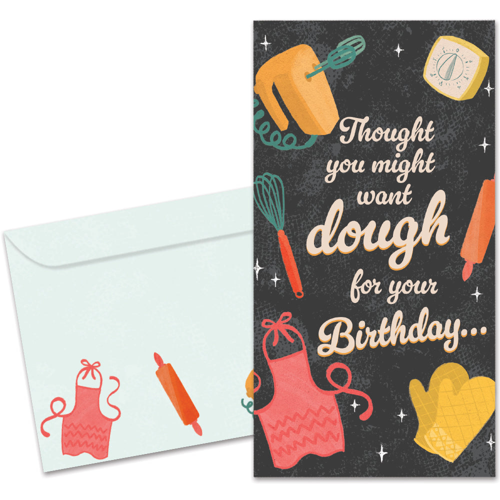 Might Knead Dough Single Money Holder Card