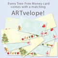 Load image into Gallery viewer, Navidad Wishes Money Holder Card 12 Pack
