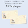 Load image into Gallery viewer, Just Married Money Holder Card 2 Pack
