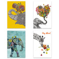 Load image into Gallery viewer, Elephant and Giraffe All Occasion
