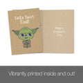 Load image into Gallery viewer, Yoda Best Dad Single Card
