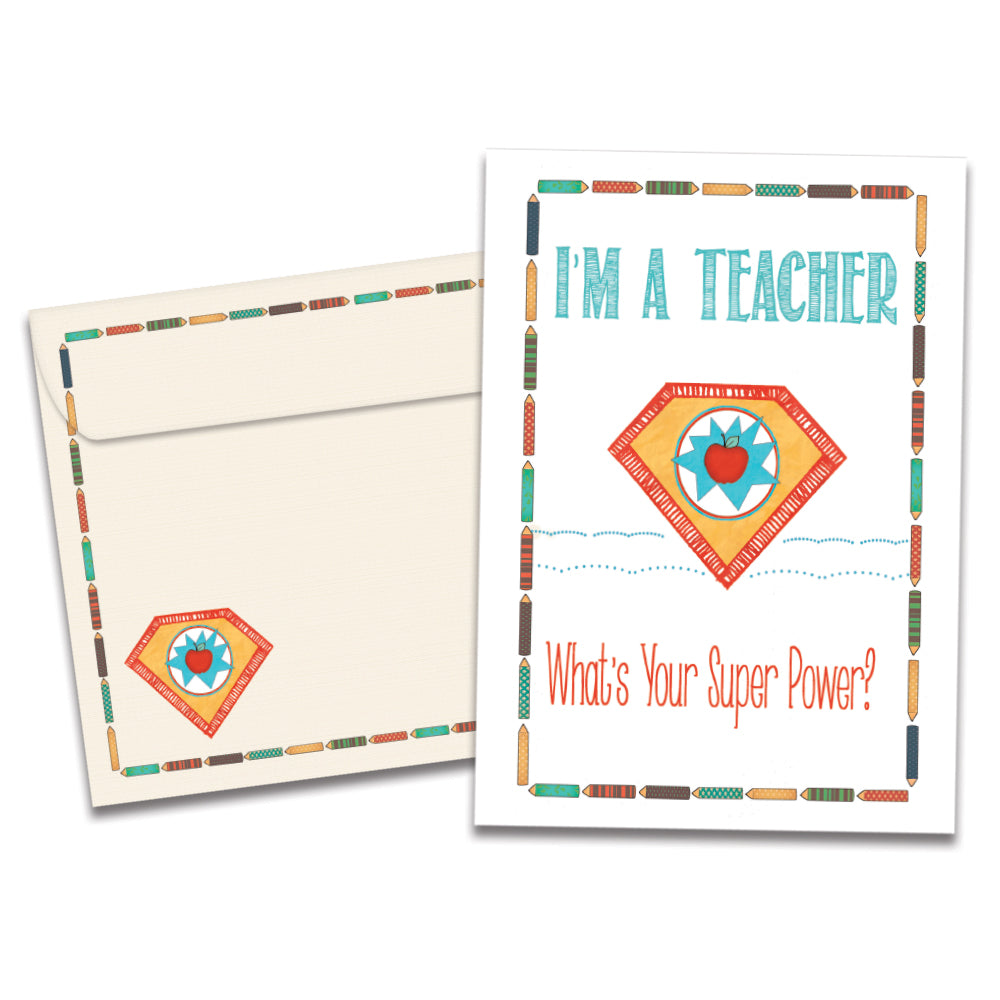 Teacher Super Power Single Card