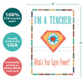 Load image into Gallery viewer, Teacher Super Power Single Card
