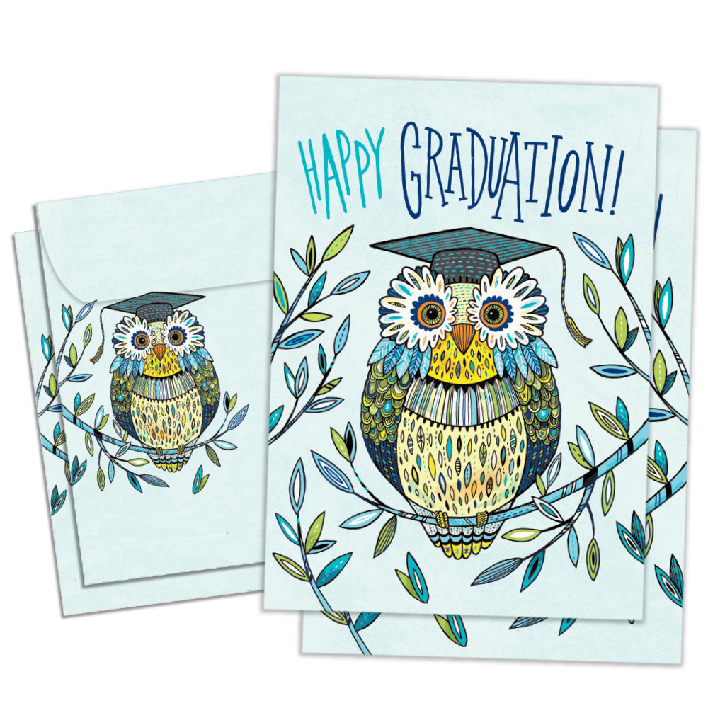 Graduation Owl 2 Pack