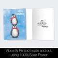 Load image into Gallery viewer, Boho Christmas Penguins Holiday 12 Pack
