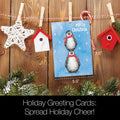 Load image into Gallery viewer, Boho Christmas Penguins Holiday 12 Pack
